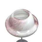 Compote Dish - Vintage Cranberry Pink White Versatile as Vase Candle Holder Other Lladro/Nao by TheVoyageBird