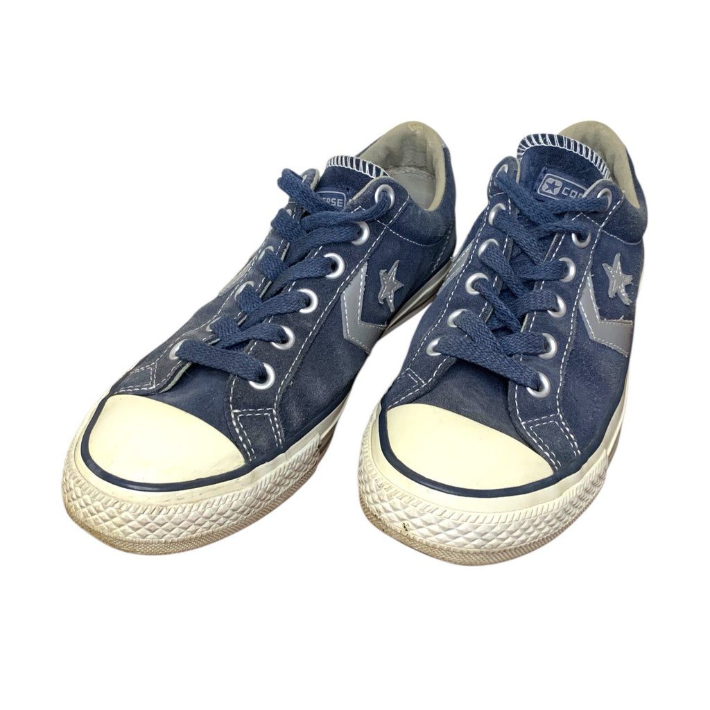 Converse Player 76 Blue Denim Trainers UK8/US6 - Vintage Discontinued Sneakers Shoes UK Trainers by TheVoyageBird