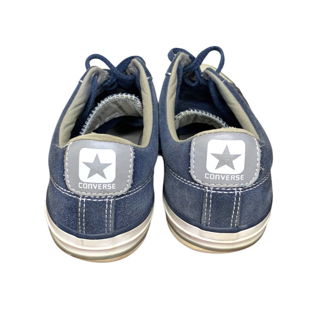 Converse Player 76 Blue Denim Trainers UK8/US6 - Vintage Discontinued Sneakers Shoes UK Trainers by TheVoyageBird