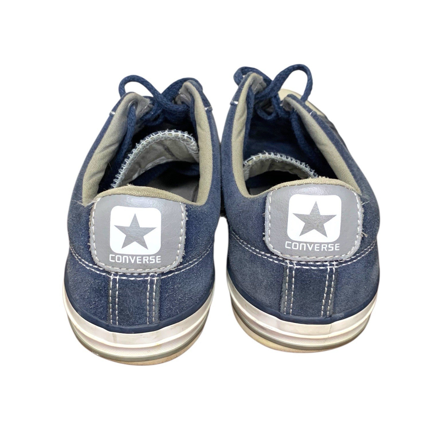 Converse Player 76 Blue Denim Trainers UK8/US6 - Vintage Discontinued Sneakers Shoes UK Trainers by TheVoyageBird