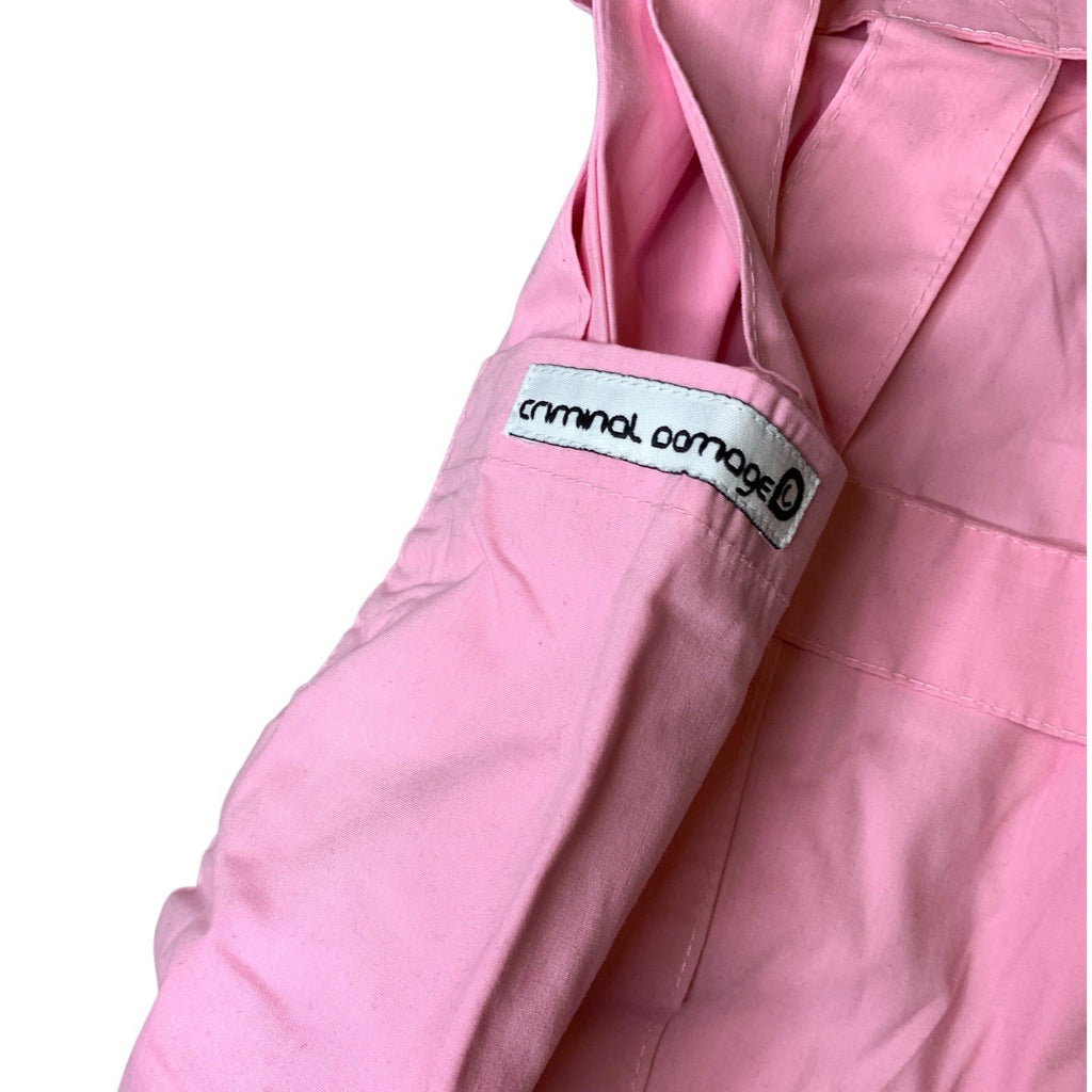 Criminal Damage Kids Pink Cargo Pants Y2K Waist 25" BNWT Trousers by TheVoyageBird