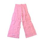 Criminal Damage Kids Pink Cargo Pants Y2K Waist 25" BNWT Trousers by TheVoyageBird