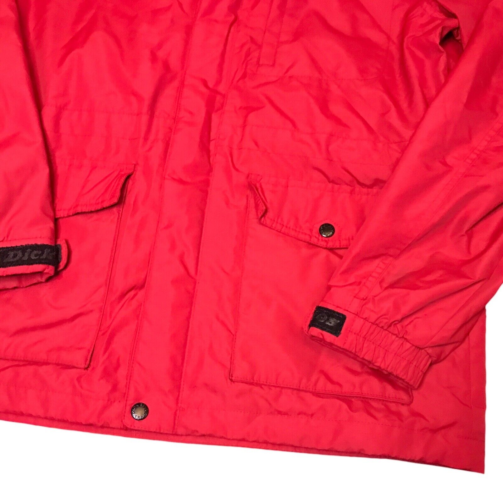 Dickies Mens Lightweight Windbreaker Shell Rain Coat Zip Jacket Red Size S Coats, Jackets & Waistcoats by TheVoyageBird