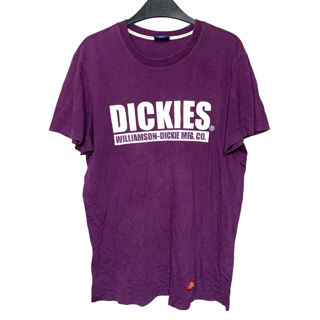 Dickies Purple Casual T-Shirt | Size L | Classic Design for Everyday Comfort T-Shirts by TheVoyageBird