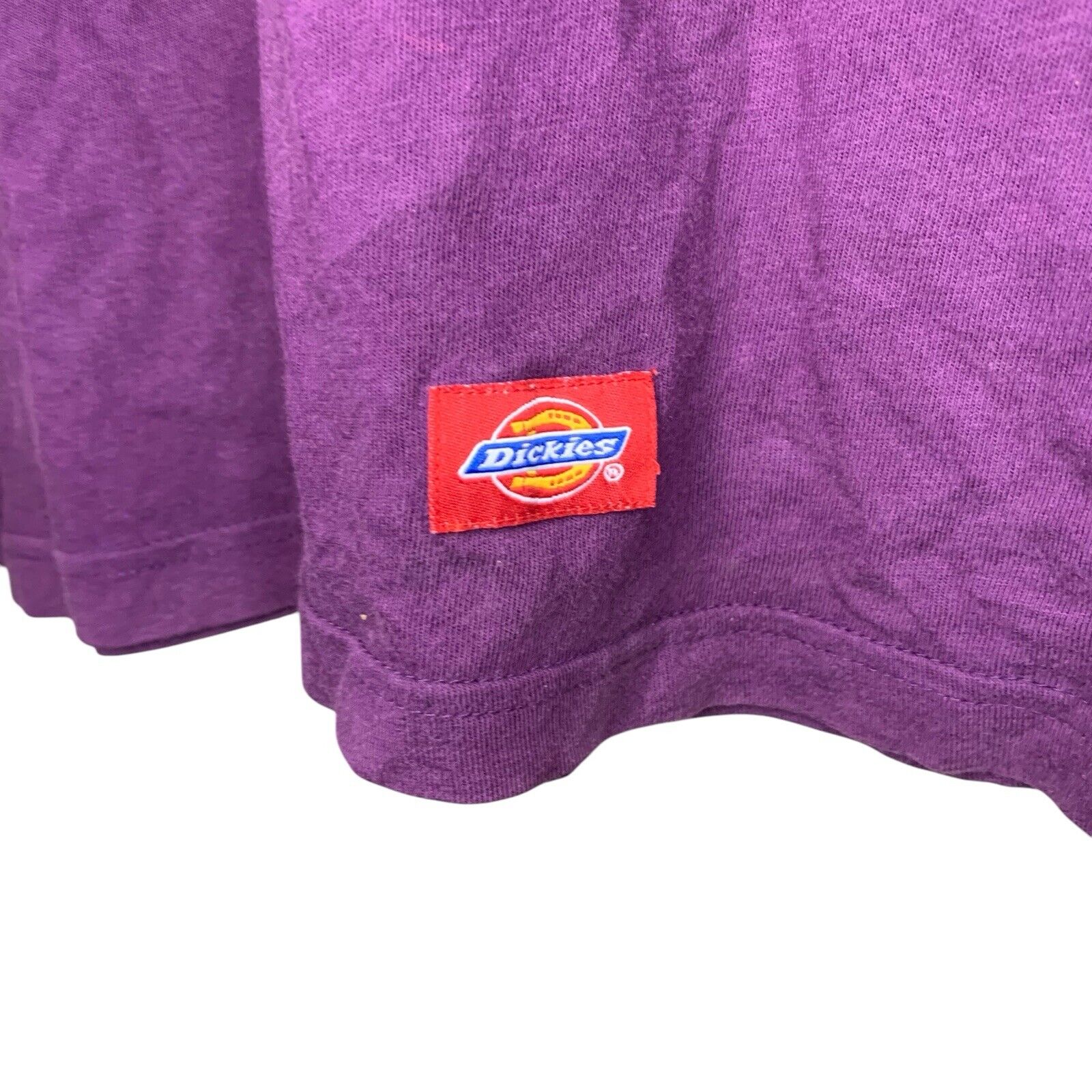 Dickies Purple Casual T-Shirt | Size L | Classic Design for Everyday Comfort T-Shirts by TheVoyageBird