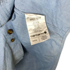 Dickies Relaxed Fit Work Shirt Size L - Blue Short Sleeve Button Down Casual UK Formal Shirts by TheVoyageBird