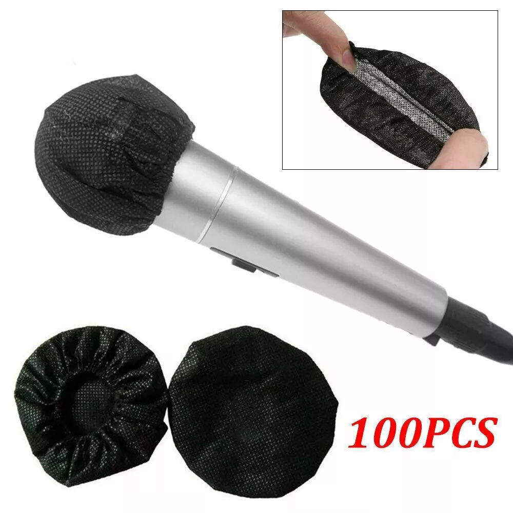Disposable Mic Cover Microphone Hygiene Cover Microphone Cover Odor Removal Parts & Accessories by TheVoyageBird