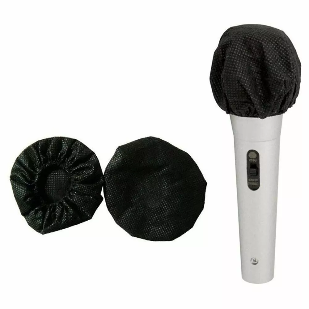Disposable Mic Cover Microphone Hygiene Cover Microphone Cover Odor Removal Parts & Accessories by TheVoyageBird