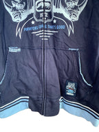 Ecko Unltd Blue Zip Up Hoodie Jumper Size XL Vintage Y2K 00s Era Hoodies & Sweatshirts by TheVoyageBird