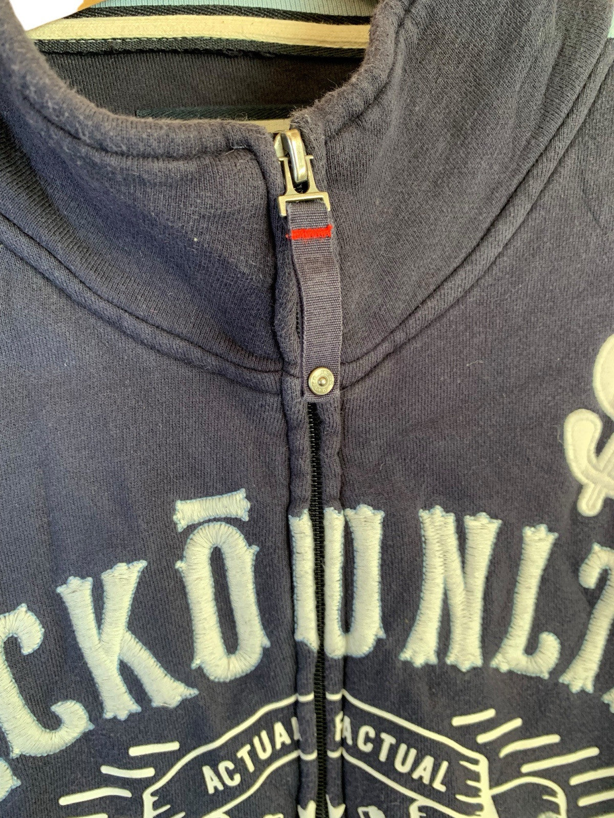 Ecko Unltd Blue Zip Up Hoodie Jumper Size XL Vintage Y2K 00s Era Hoodies & Sweatshirts by TheVoyageBird