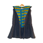 Gitas Portsl Sleeveless Jacket Vest Poncho with African Tribal Print -Size Large Coats, Jackets & Waistcoats by TheVoyageBird