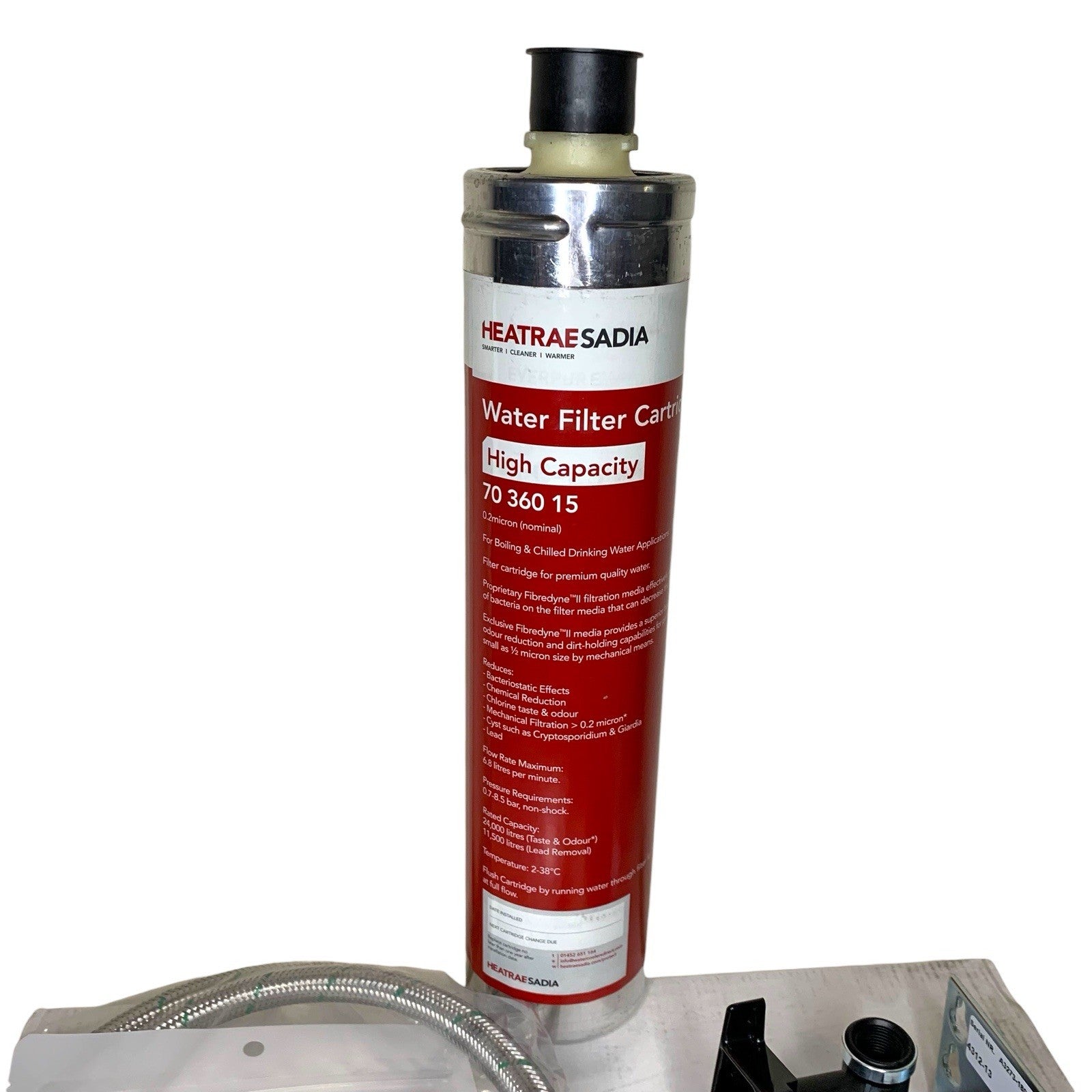 Heatrae Sadia 7036010 High-Capacity Water Filter Kit 0.2µm - Caravan Motorhome UK Standard Water Heaters by TheVoyageBird