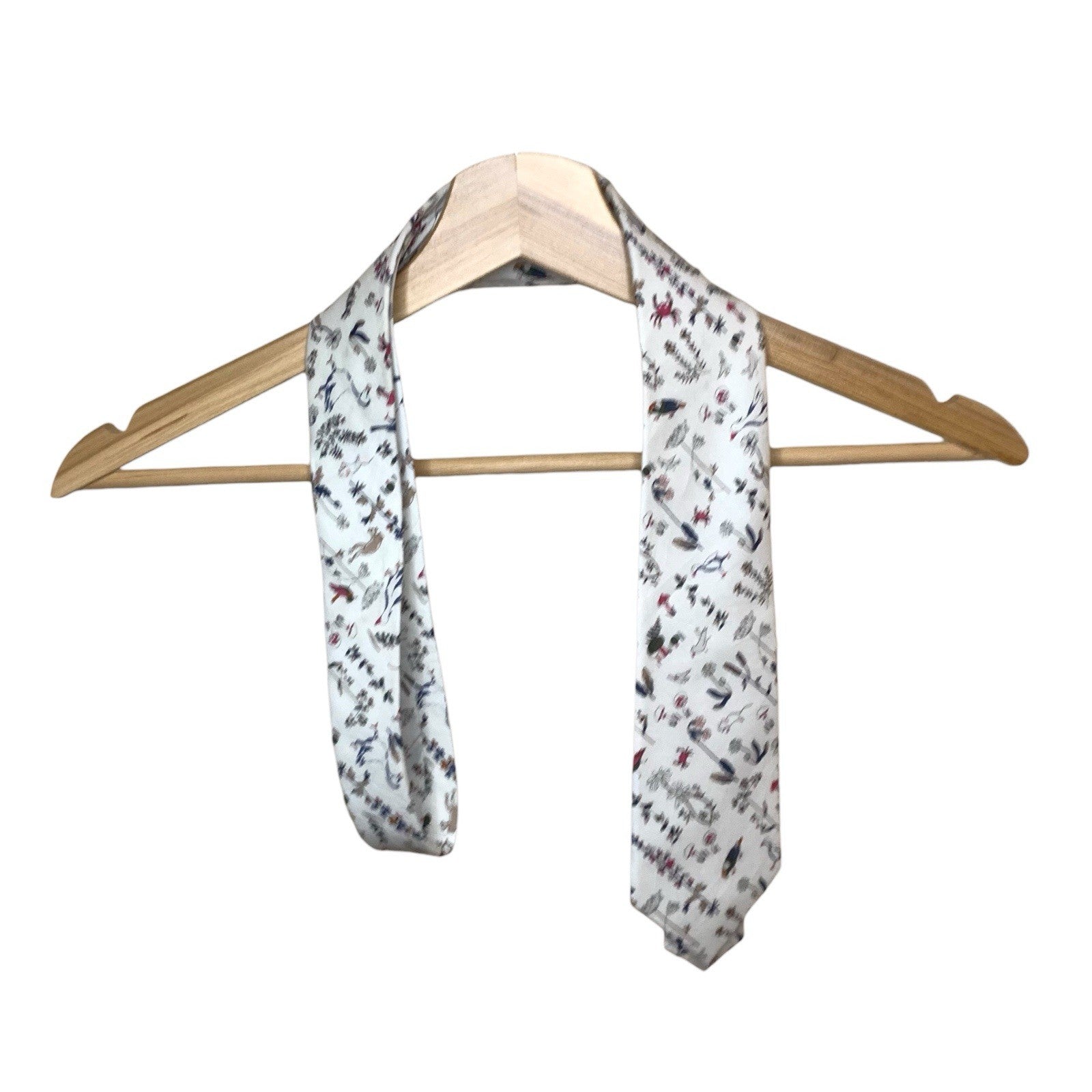 Holland Esquire Liberty Fabric Men’s Tie – Nature Floral Mushroom Animal Print Ties, Bow Ties & Cravats by TheVoyageBird