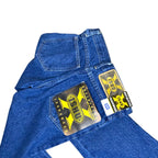 ISHU Womens Blue Flare Jeans Y2K Vintage Denim BNWT 24" Jeans by TheVoyageBird