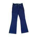 ISHU Womens Dark Blue Stretch Slight Flare Jeans Y2K Vintage Denim BNWT 24” UK Jeans by TheVoyageBird