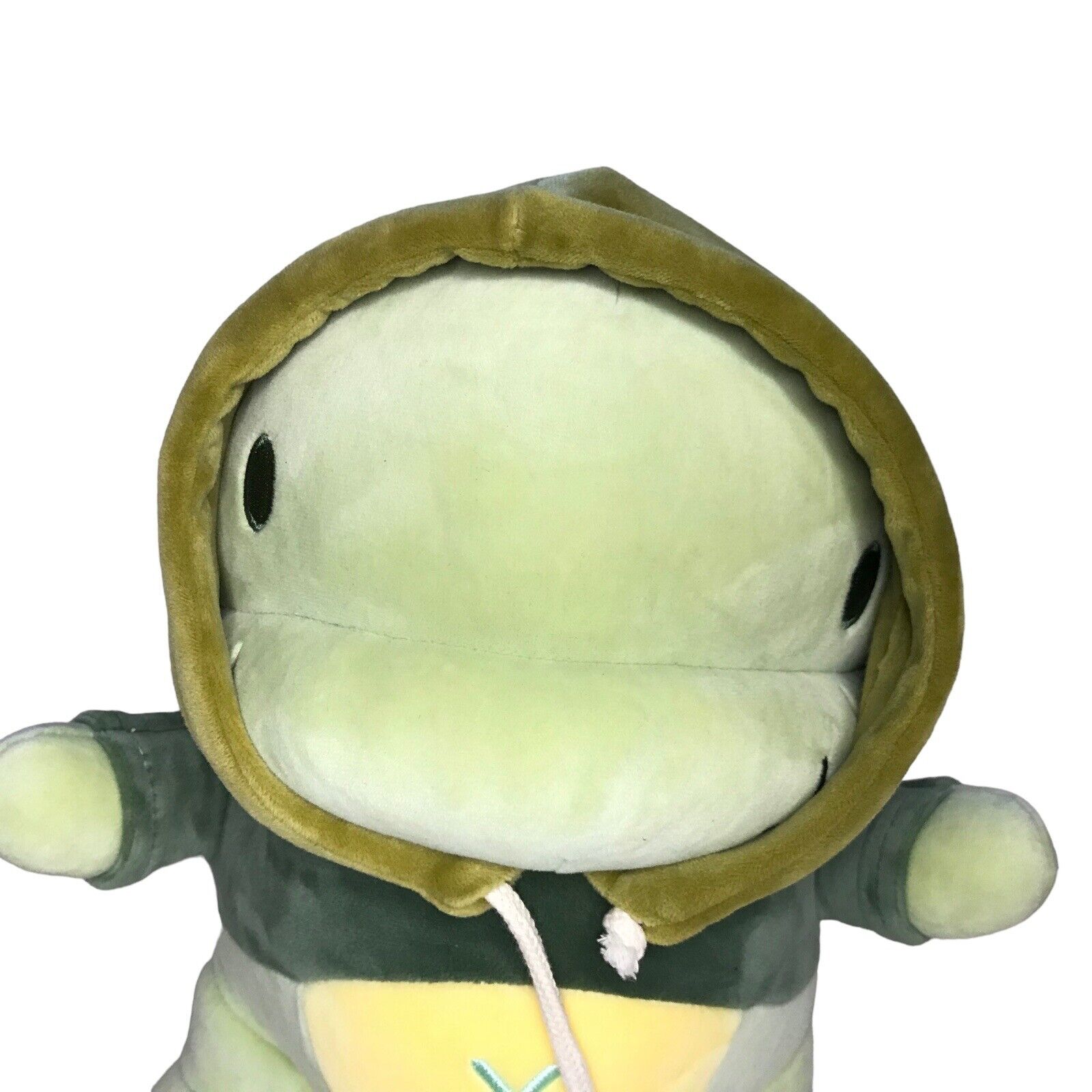 Kenji Yabu Green Hooded Rex Plush Hooded Soft Toy Japan - Dinosaur Plush Kawaii Branded Soft Toys by TheVoyageBird