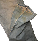 LEVI STRAUSS & CO Mens Signature Straight Jeans W36 L34 Light Blue Washed Grunge Jeans by TheVoyageBird