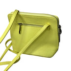 Laura di Maggio Handbag Purse in Bright Neon Yellow Adjustable Straps Women's Bags & Handbags by TheVoyageBird