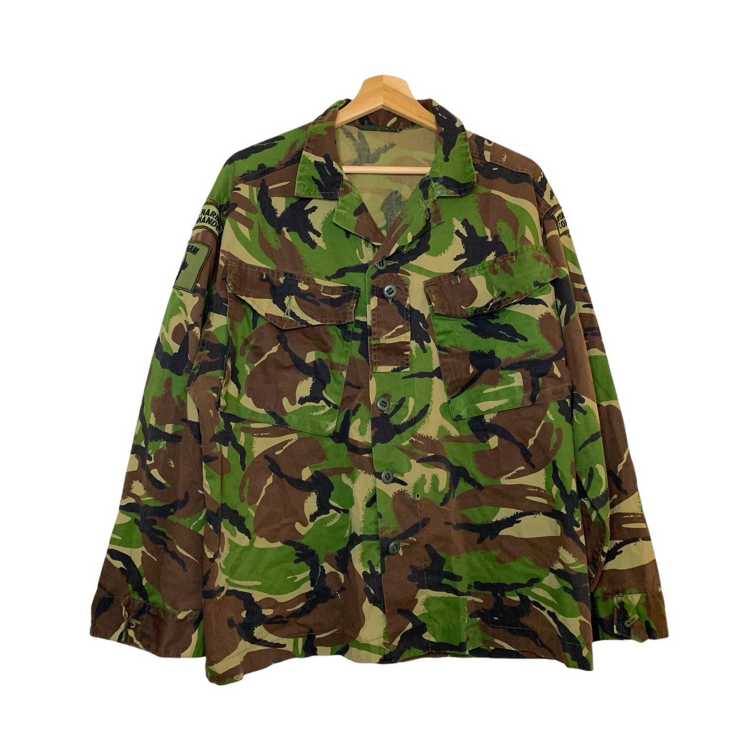 NATO Army Lightweight Combat Jacket in Woodland DP Size 170/104 - L Clothing by TheVoyageBird