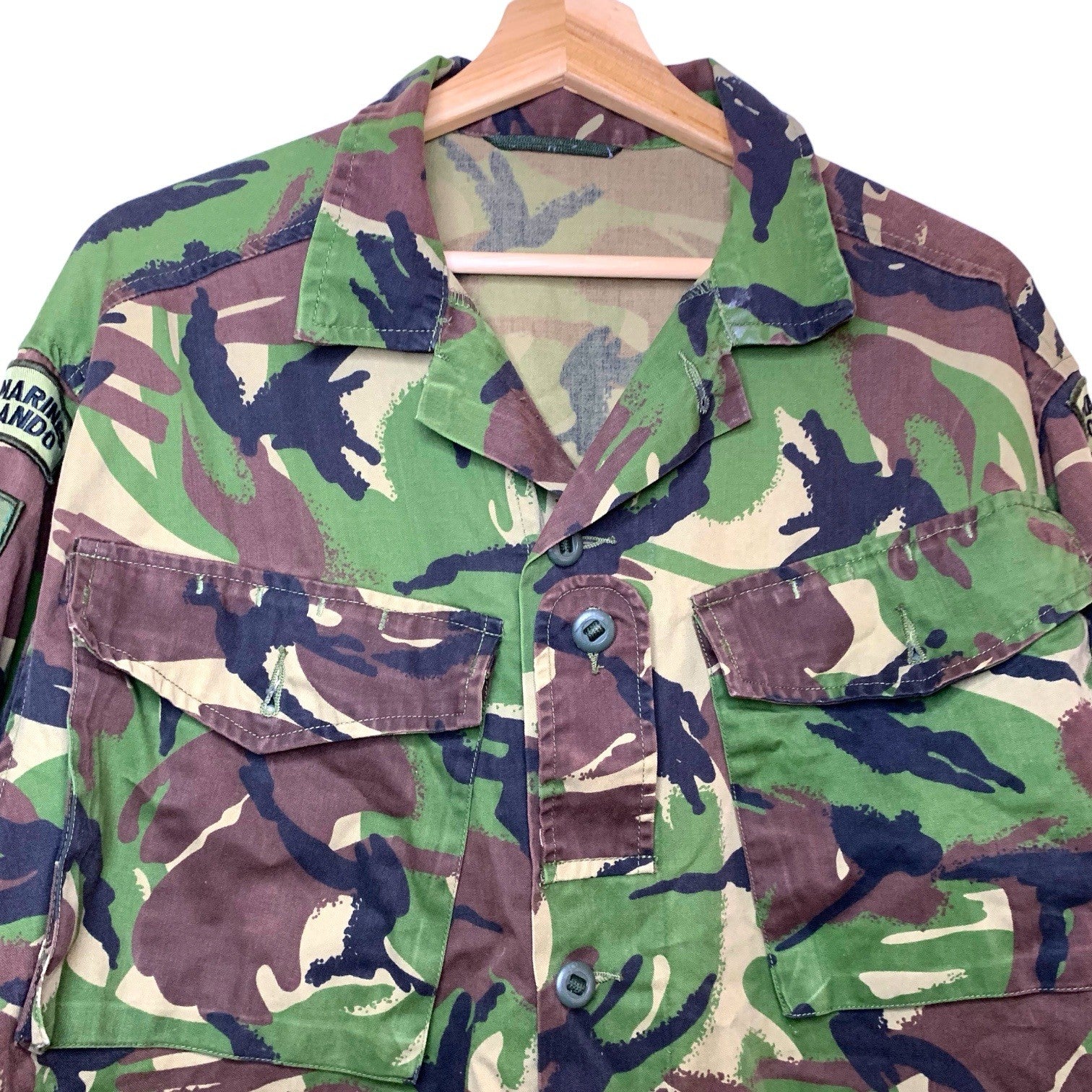 NATO Army Lightweight Combat Jacket in Woodland DP Size 170/104 - L Clothing by TheVoyageBird