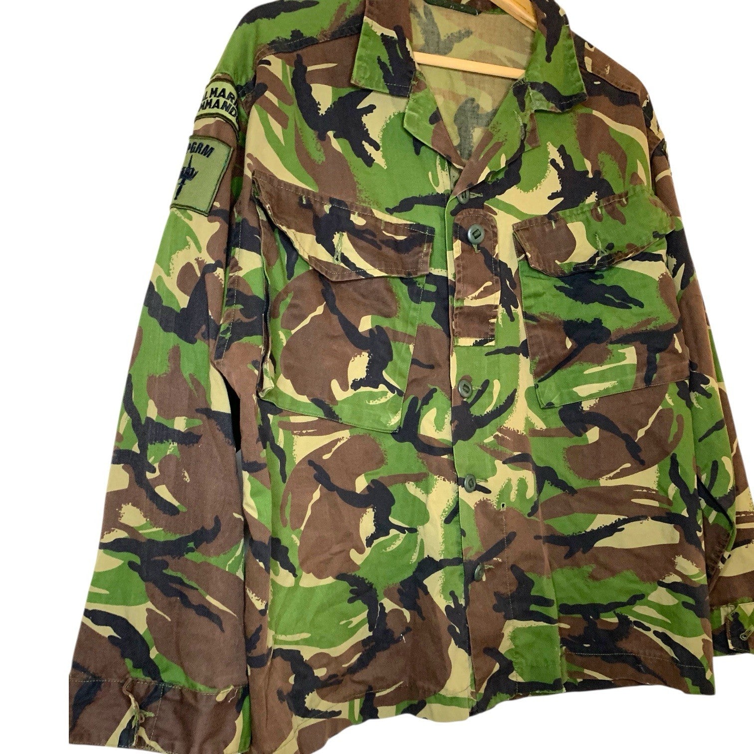 NATO Army Lightweight Combat Jacket in Woodland DP Size 170/104 - L Clothing by TheVoyageBird