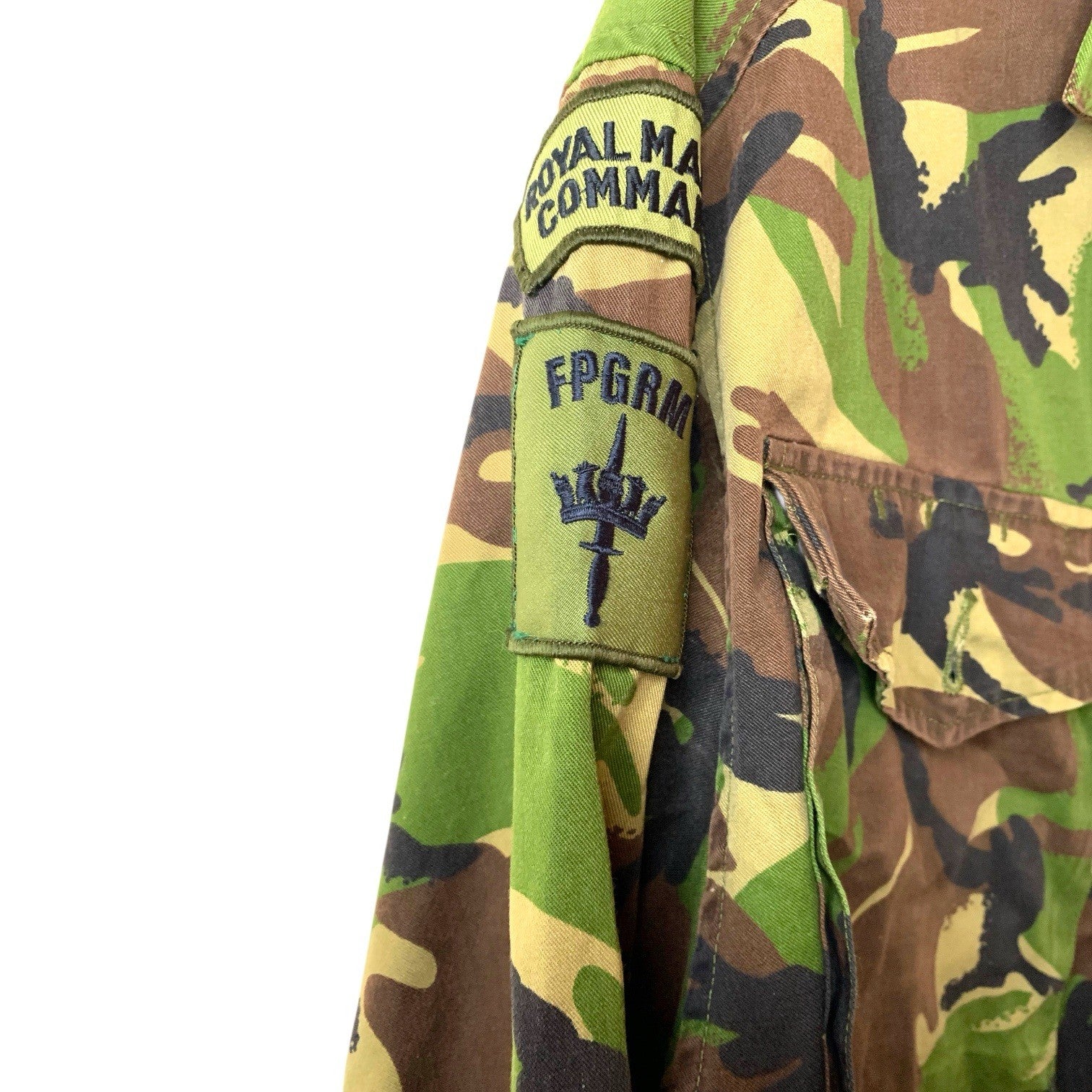 NATO Army Lightweight Combat Jacket in Woodland DP Size 170/104 - L Clothing by TheVoyageBird