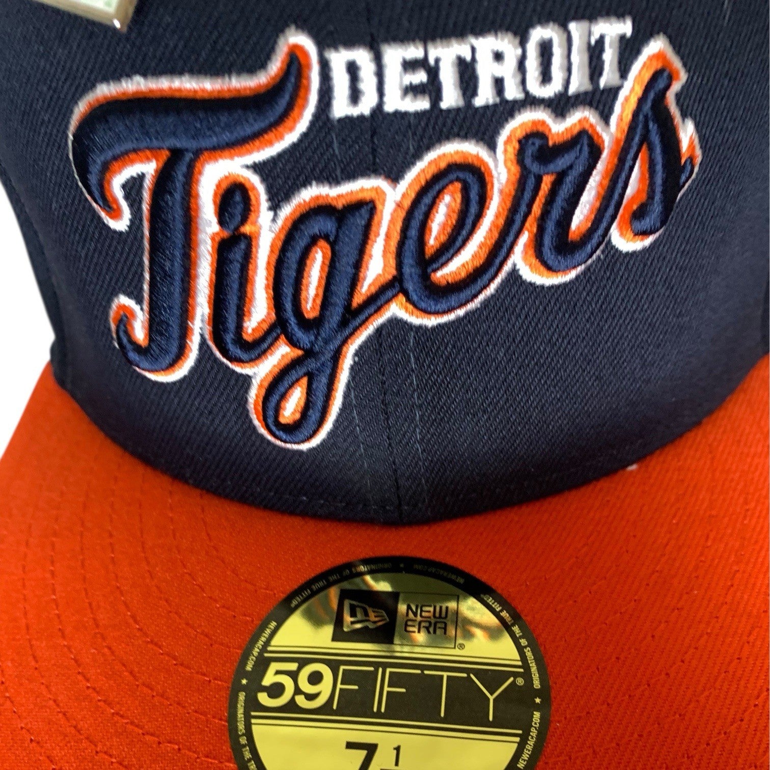 New Era 59Fifty Detroit Tigers Cap 7 1/4 – Big League Chew Patch & Pin – MLB Hats by TheVoyageBird