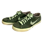 Nike Capri SI Suede Camo Trainers Women’s UK 4.5 Rare Lime Green Laces Khaki Trainers by TheVoyageBird