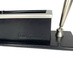 OxyContin Leather Pen Holder – Rare Pharma Rep Branded Desk Storage Promo Item Chemist Advertising by TheVoyageBird