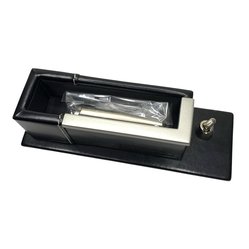 OxyContin Leather Pen Holder – Rare Pharma Rep Branded Desk Storage Promo Item Chemist Advertising by TheVoyageBird