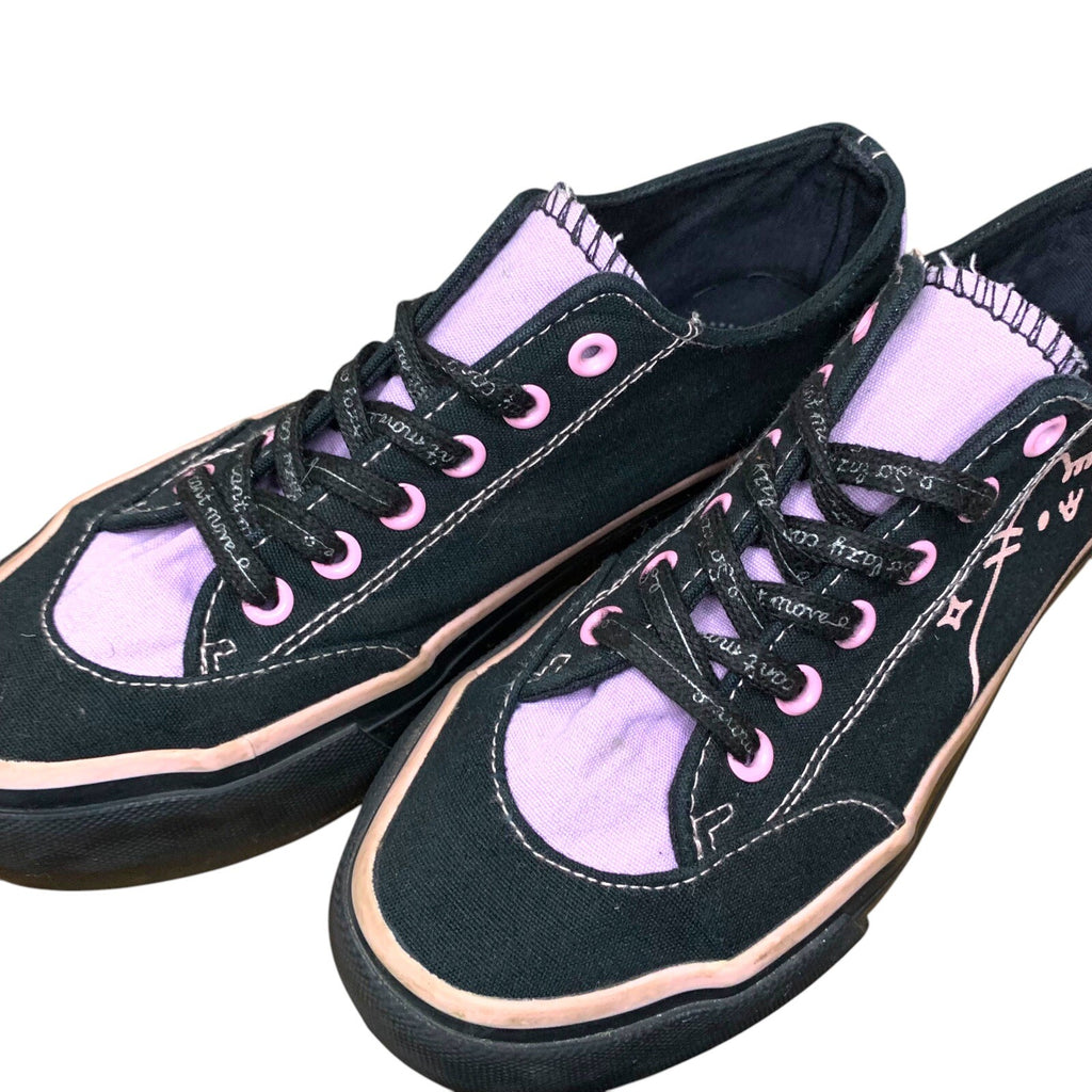 Pusheen Platform Canvas Shoes Trainers Sneakers Size 3 from EMP Flats by TheVoyageBird