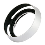 Round Metal Pro Lens Hood Compatible with Carl Zeiss C Biogon T 4.5/21 21mm Lens Hoods by TheVoyageBird