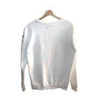 Society Sport USA White Jumper – Long Sleeve Pullover – Flags Print – Size S T-Shirts by TheVoyageBird