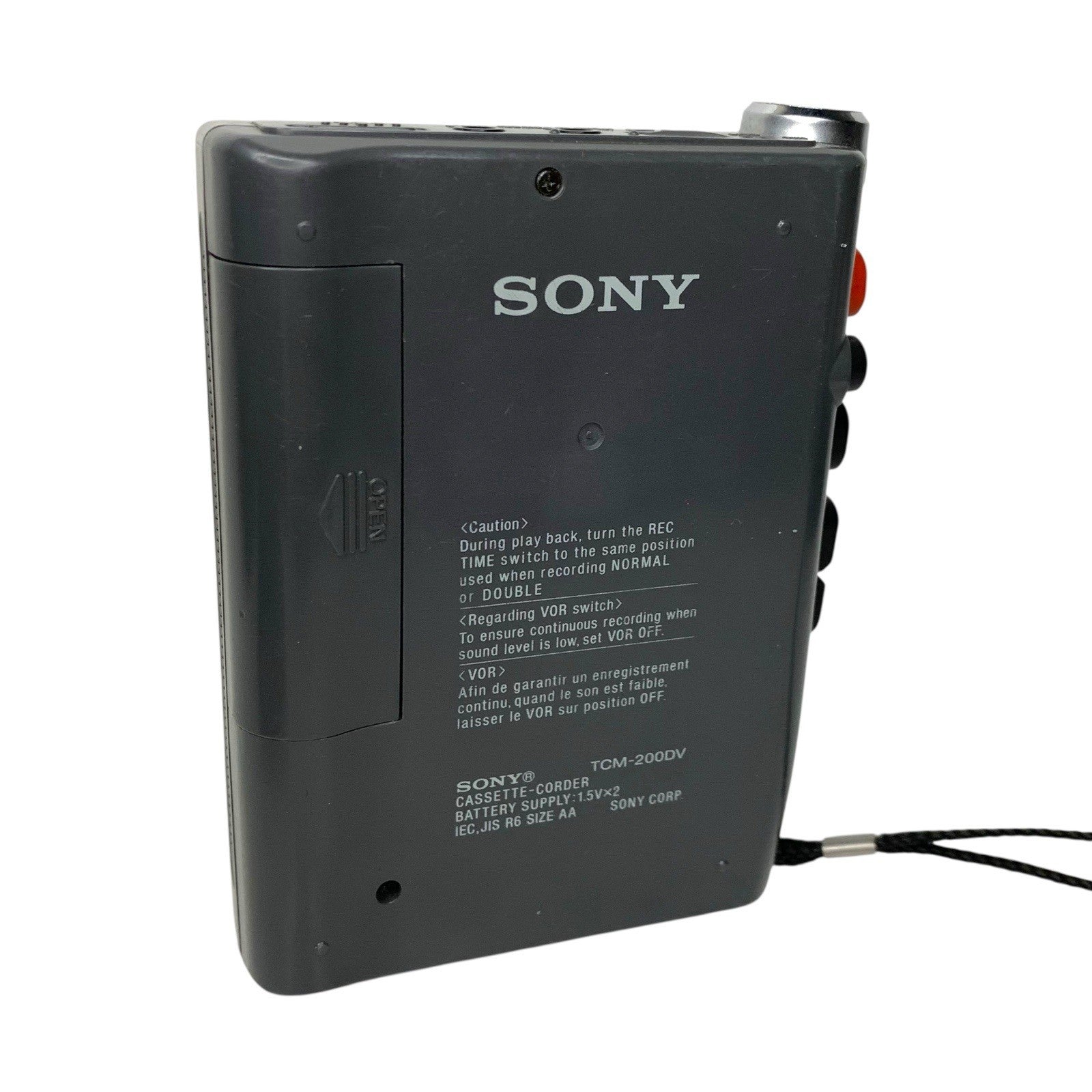 Sony TCM-200DV Portable Cassette Voice Recorder Tested Working Dictaphones & Voice Recorders by TheVoyageBird