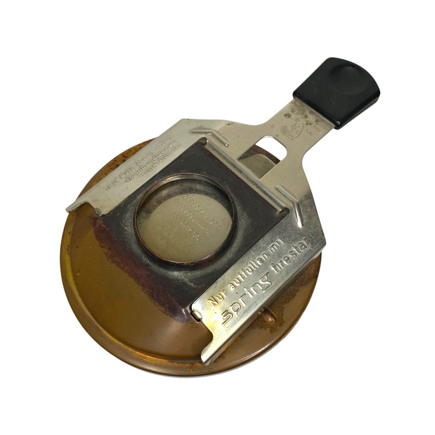 Spring Firestar Fondue / Chafing Dish Stainless Steel Burner Made in Switzerland Fondues by TheVoyageBird