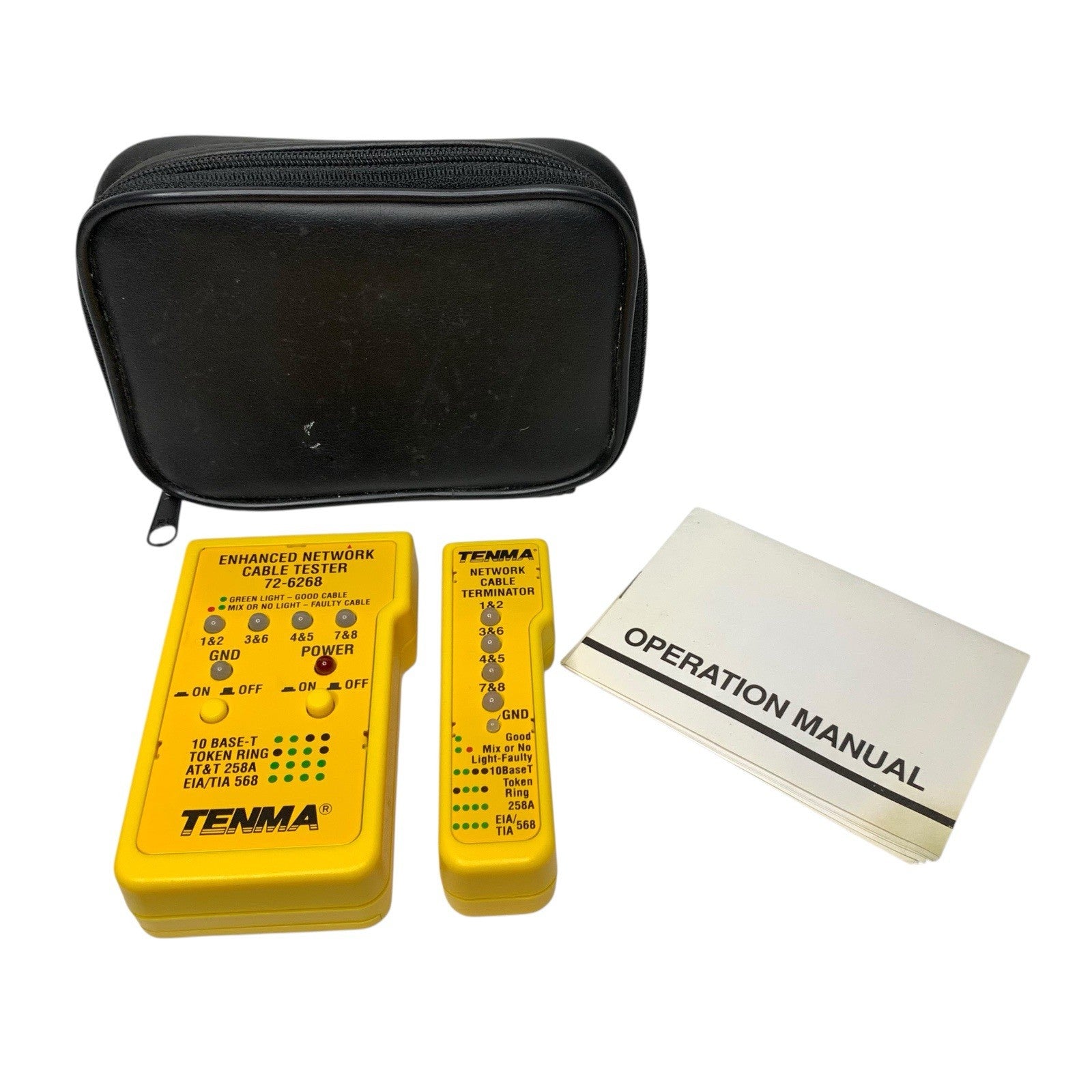 Tenma Enhanced Network Cable Tester 72-6268 with Case Other Electrical Equipment & Supplies by TheVoyageBird