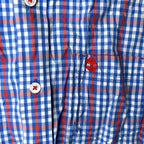 Timberland Earthkeepers Checked Shirt | Regular Fit | Blue Red White | Size XS Casual Shirts & Tops by TheVoyageBird
