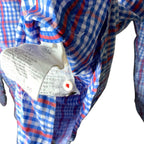 Timberland Earthkeepers Checked Shirt | Regular Fit | Blue Red White | Size XS Casual Shirts & Tops by TheVoyageBird