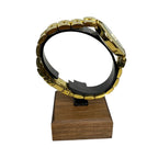 Timex Greenwich T2P548 Women’s Gold Tone Quartz Dress Wristwatch Vintage Style Wristwatches by TheVoyageBird