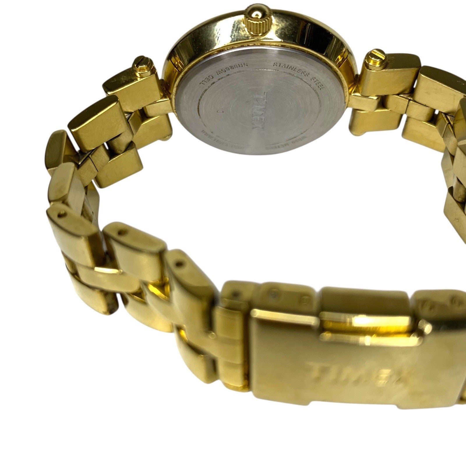 Timex Greenwich T2P548 Women’s Gold Tone Quartz Dress Wristwatch Vintage Style Wristwatches by TheVoyageBird