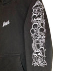 Vexx YouTuber Unisex Black Pullover Hoodie Jumper - Size S Hoodies & Sweatshirts by TheVoyageBird