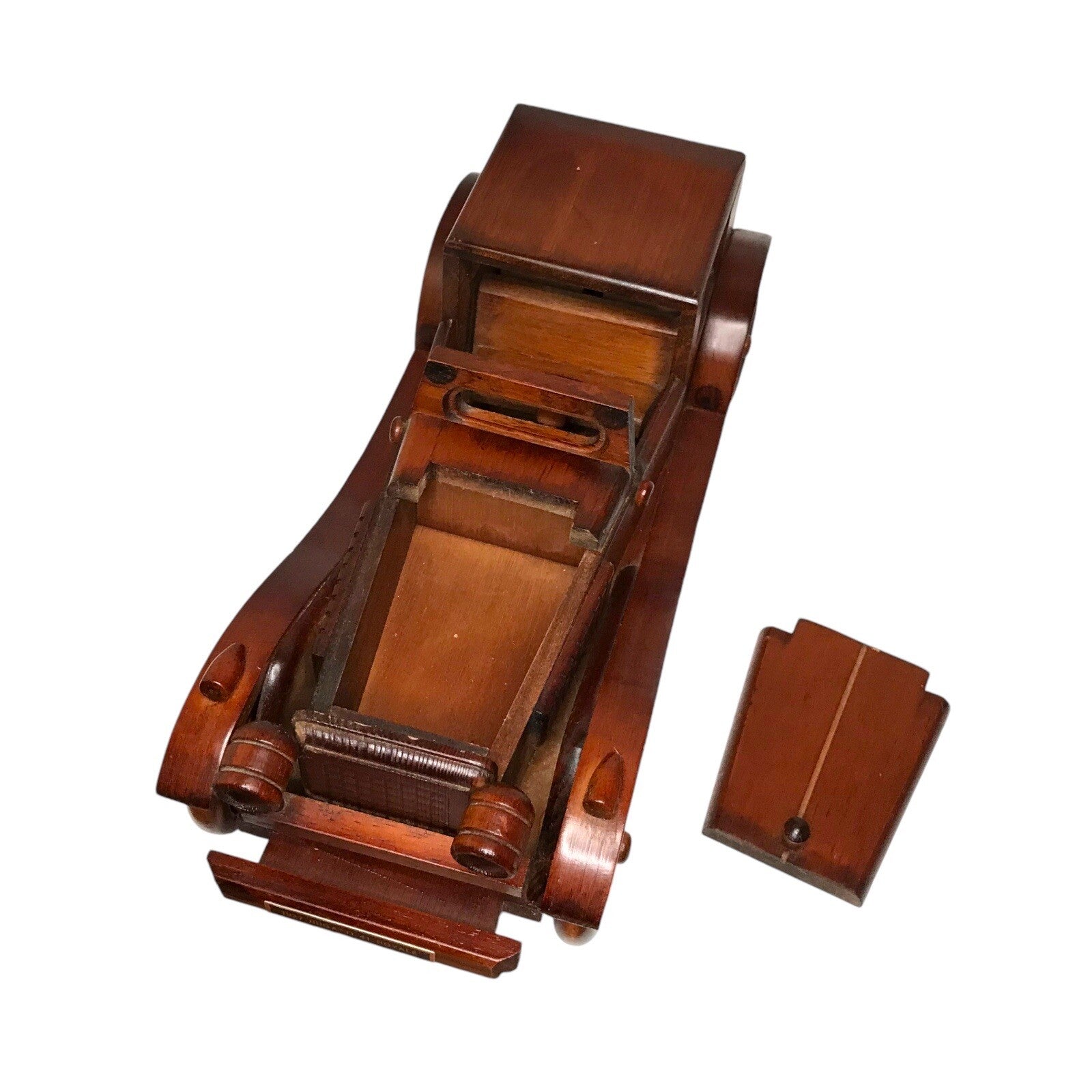 Vintage 1927 Bugatti 41 Royale Wooden Classic Car Model | Decorative Storage | Handmade | Unique Display Piece Automobilia by TheVoyageBird