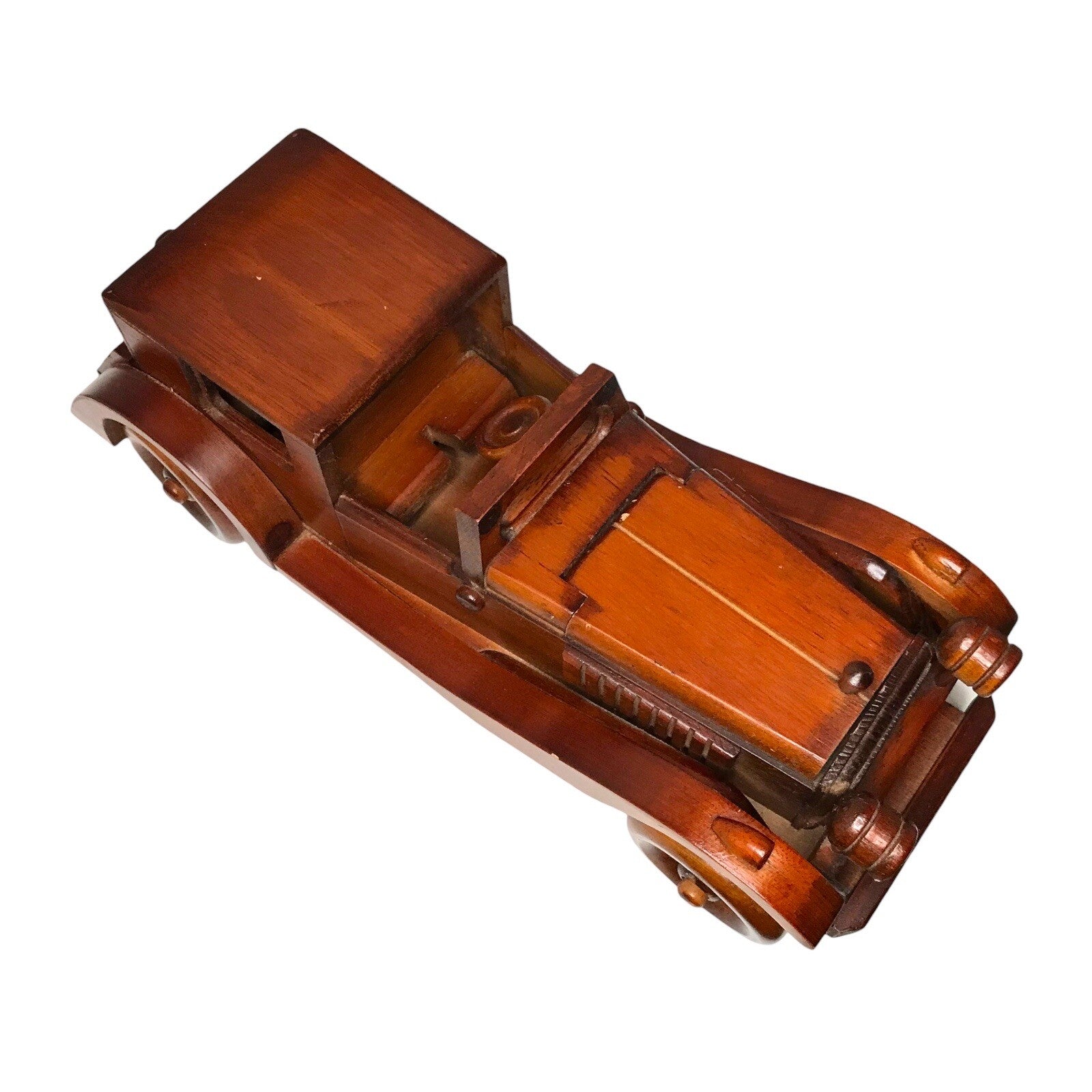 Vintage 1927 Bugatti 41 Royale Wooden Classic Car Model | Decorative Storage | Handmade | Unique Display Piece Automobilia by TheVoyageBird