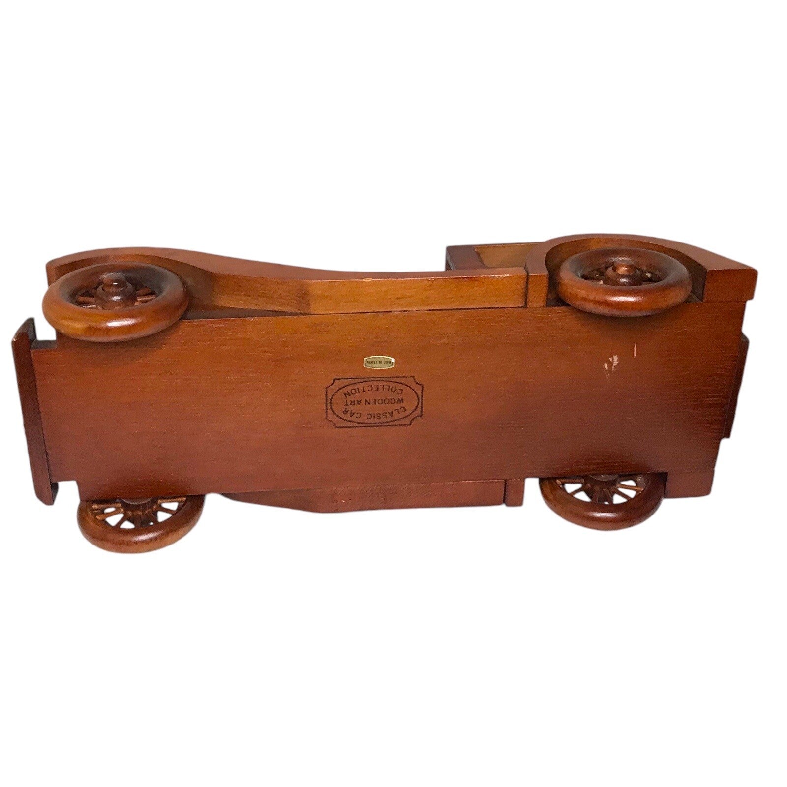 Vintage 1927 Bugatti 41 Royale Wooden Classic Car Model | Decorative Storage | Handmade | Unique Display Piece Automobilia by TheVoyageBird
