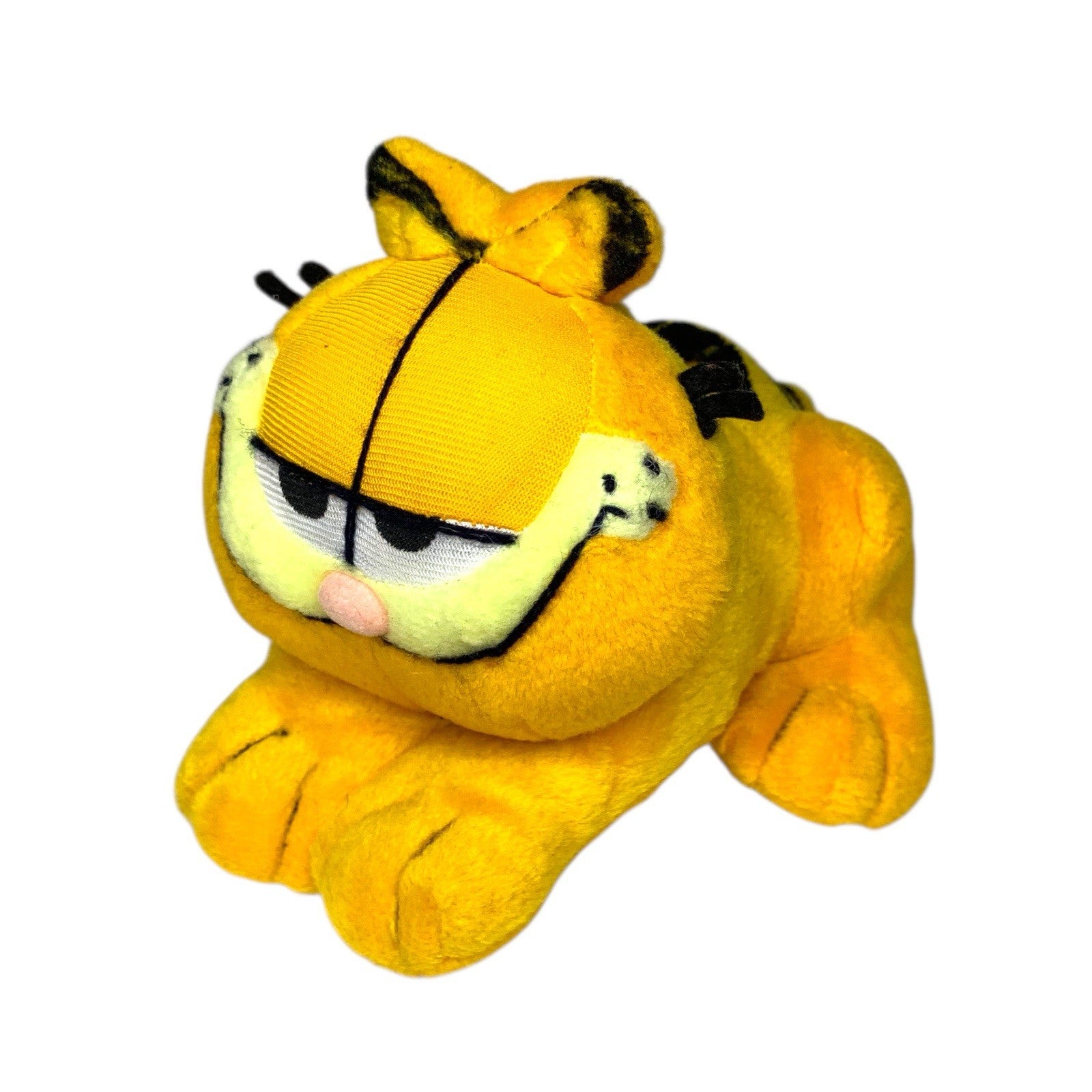 Vintage 2000 Garfield Plush Toy by Play-By-Play – Sitting Pose, Orange Cat, 12" Soft Toys by TheVoyageBird