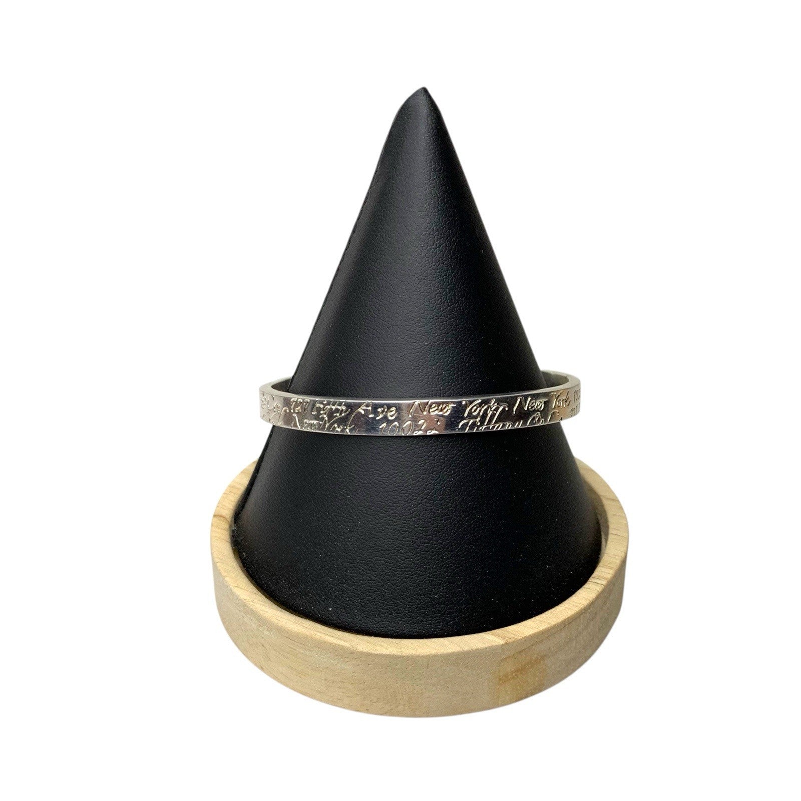 Vintage 2005 Tiffany & Co 925 Sterling Silver Notes Bracelet Bangle New York Fine Charms & Charm Bracelets by TheVoyageBird