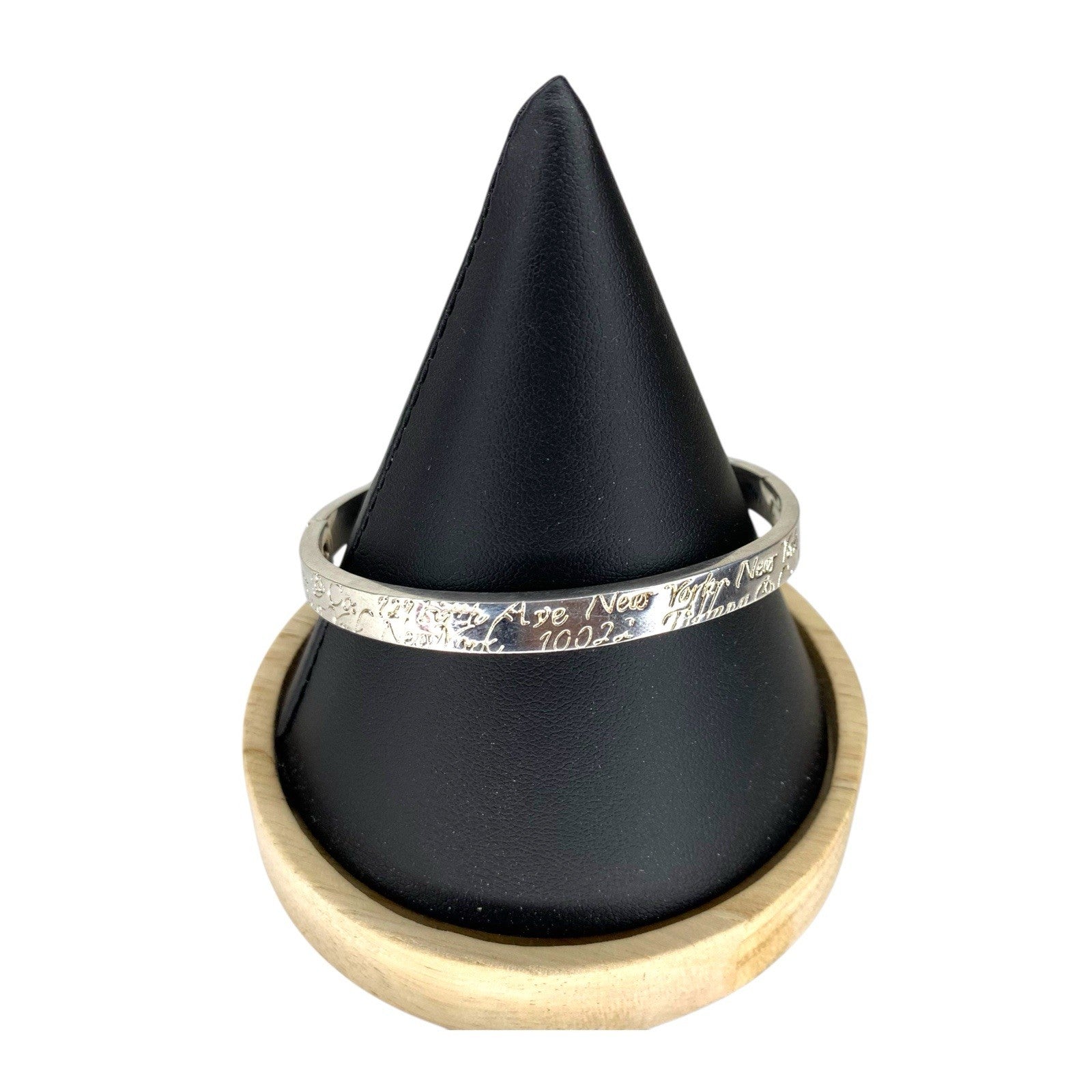 Vintage 2005 Tiffany & Co 925 Sterling Silver Notes Bracelet Bangle New York Fine Charms & Charm Bracelets by TheVoyageBird