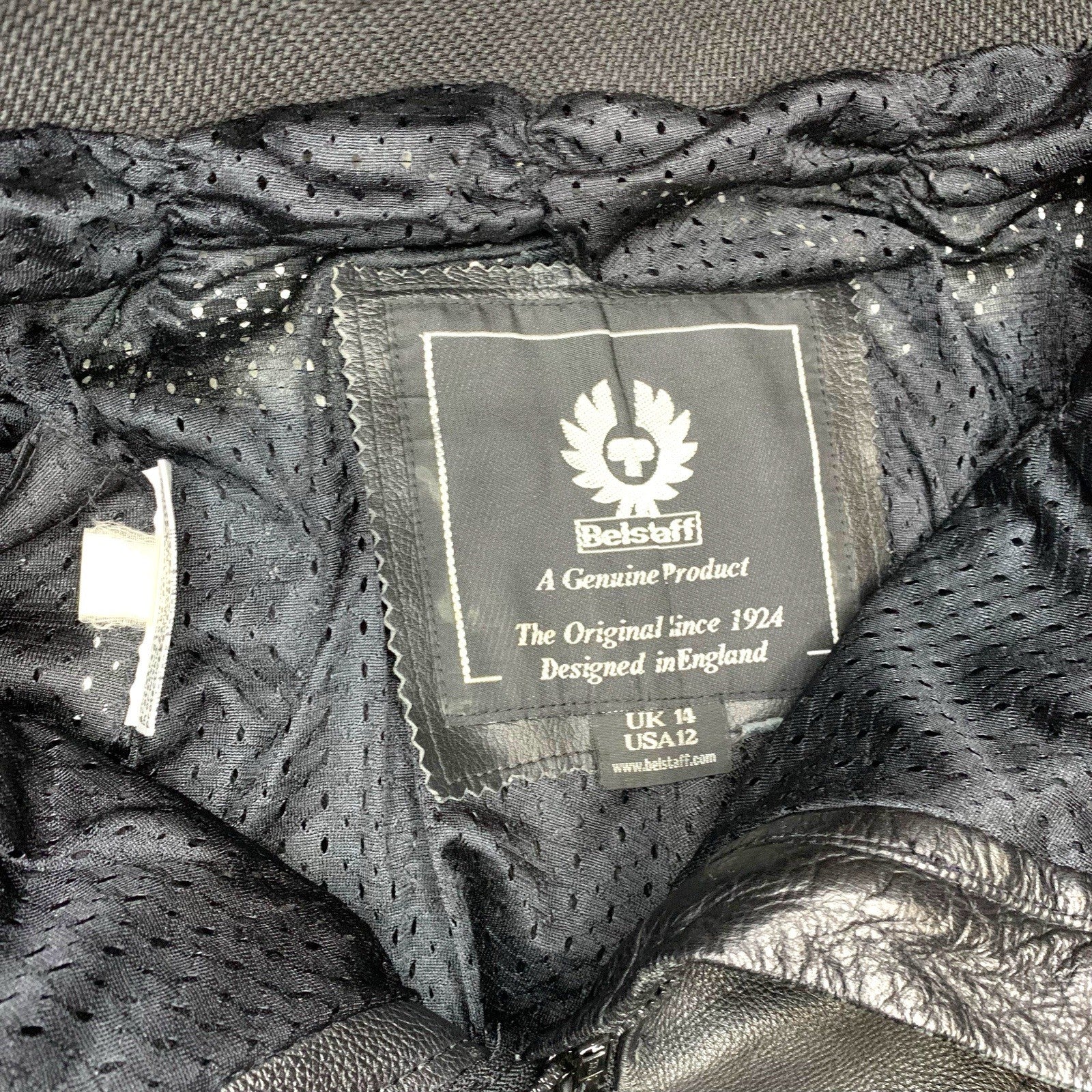 Vintage 80s Belstaff Ladies Leather Motorcycle Trousers UK 14 Black Biker Pants Trousers by TheVoyageBird