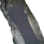 Vintage 80s Belstaff Ladies Leather Motorcycle Trousers UK 14 Black Biker Pants Trousers by TheVoyageBird