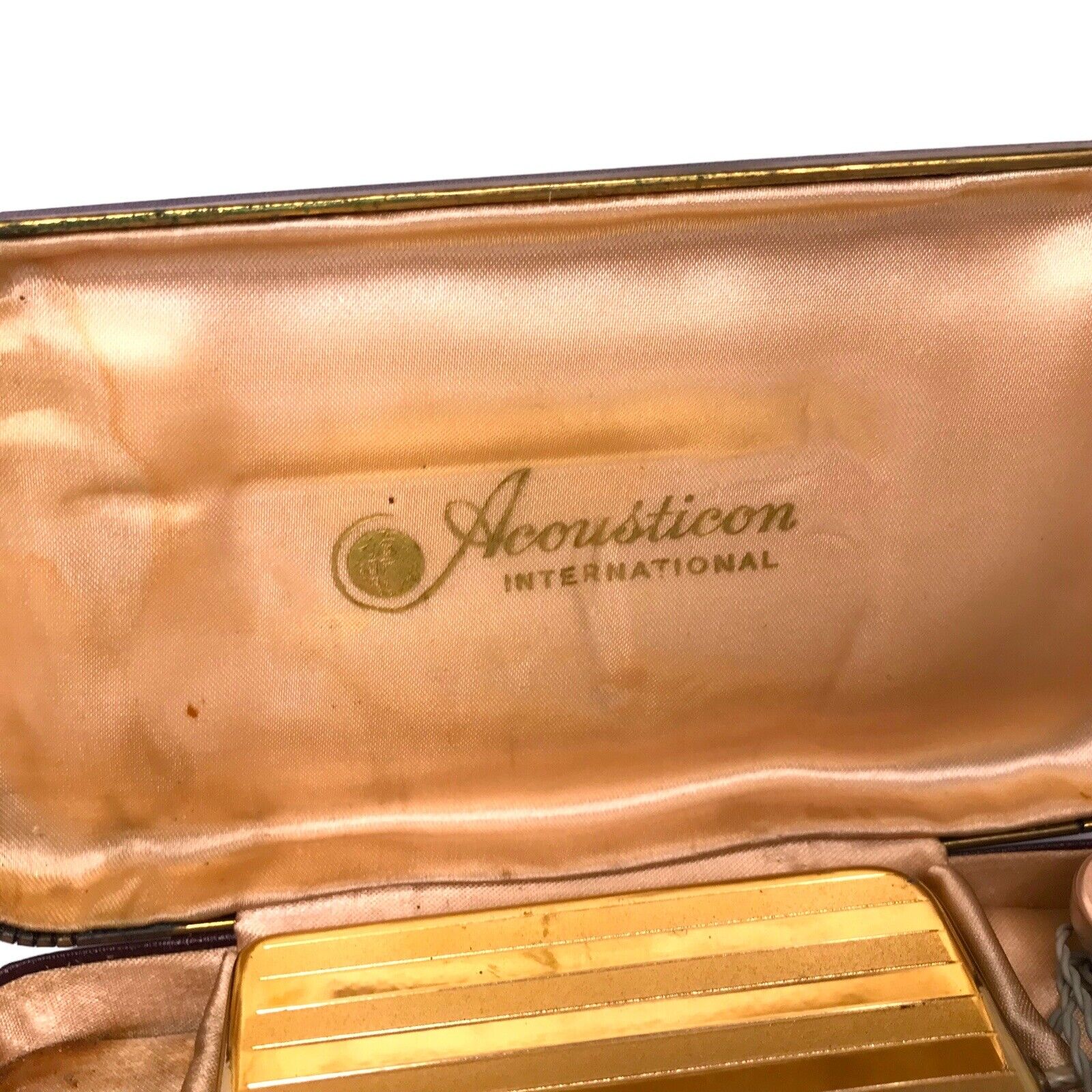 Vintage Acousticon International Model GA 30 Hearing Aid with One Earphone Hearing Aids by TheVoyageBird